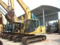 KOMATSU PC150-5, Малые экскаваторы 7т-12т, Строительная техника