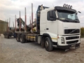 Volvo FH13 480 Double Drive Rigid & Trailer, Timber trucks, Transportation