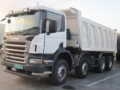 Scania P 420 8X4, Wozidła przemysłowe sztywnoramowe, Maszyny budowlane