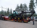 Chieftain Jumbo skogs trailer, Semi remorque surbaissée, Transport