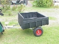 Rental Trailer for light work., Golf carts, Groundscare