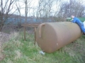 [Other] Ståltank på stativ, Оборудование для разгрузки силоса, Сельхозтехника
