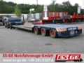 SCHEUERLE 1 + 3 Tiefbett-Kombination - zwangsgelenkt, หางเทรลเลอร์ต่อโครงเหล็ก, เครื่องจักรงานขนส่ง
