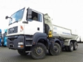 MAN TGA 41.440 8x8 BB hydr. Heckklappe, Camion benne, Transport