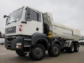 MAN TGA 41.440 8x8 BB hydr. Heckklappe, Camion benne, Transport