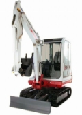 Takeuchi TB 016, Mini bageri < 7t, Gradjevinarstvo