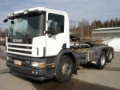 Scania P 124 GB 6X2/350+132, Camion à bras, Transport