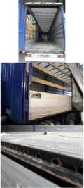 CURTAINS BORDWANDSIDER KRONE 3-axle SDP27, Anhængere med lad, Transport