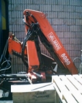 VALMAN 8080-1, Grue auxiliaire, Transport