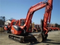 Kubota KX080-3, Bageri guseničara, Gradjevinarstvo