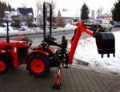 久保田 B7001D gebraucht mit Heckbagger、拖拉机 40 hp 以下、农业机械