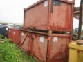 Container with forklift pockets, Konteynerler, İş Makinaları