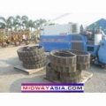 Komatsu PC50, Tracks, Construction