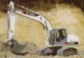 Terex Atlas TC 225, Bageri guseničara, Gradjevinarstvo