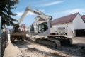 Terex Atlas TC 260, Bageri guseničara, Gradjevinarstvo