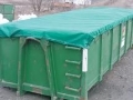 Orania Gewebeplane für Abrollcontainer, Прочие прицепы, Сельхозтехника