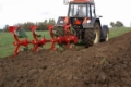 Unia IBIS MH 4 mit hydraulischer Steinsicherung, Charruas reversíveis, Agricultura