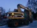 Caterpillar M312, Колісні екскаватори, Будтехніка