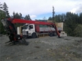 Epsilon 190 tømmerkran, Camion grumier, Transport
