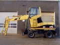 Caterpillar M315C, Bagri na kolesih, Gradbeništvo