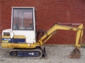 Komatsu PC05, Міні-екскаватори < 7т, Будтехніка