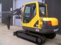 Volvo EC55, Mini rýpadlá < 7t, Stavebníctvo