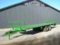 Dina 9 M BOGGIE, Bale trailers, Farming