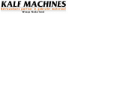 Kalf Machines