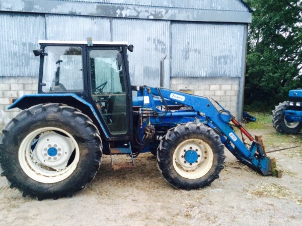 1993 Ford tractor 4630 #9