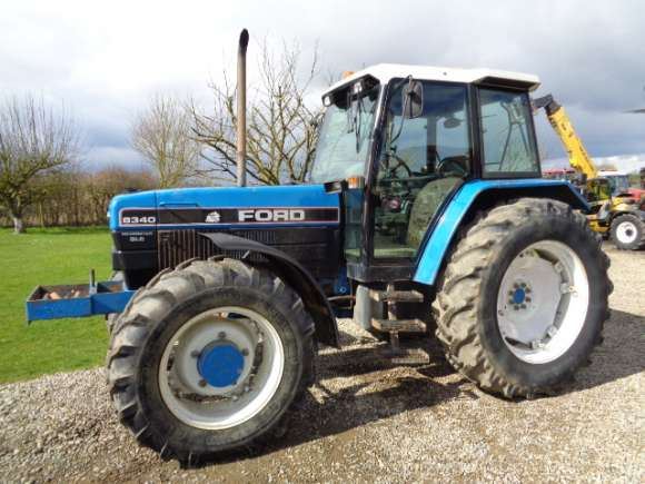 Tractor ford 8340-sle #8
