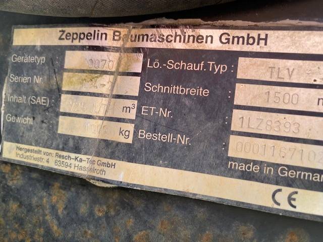 [Other] (5451)  1.50 m GLV / digging bucket