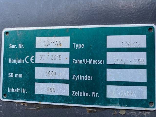 [Other] (0885) 0.8 cbm gebr. Seiler Schaufel / bucket