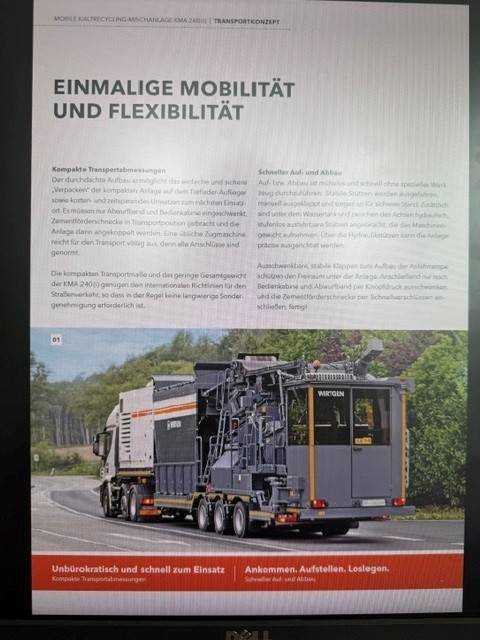 Wirtgen KMA 240i MIETE / RENTAL (12005595)