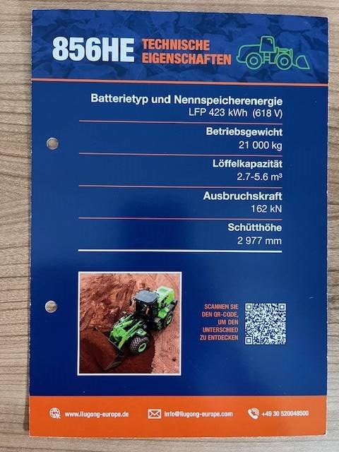 LiuGong 856 HE vollelektrisch, MIETE / RENTAL 4.0 cbm