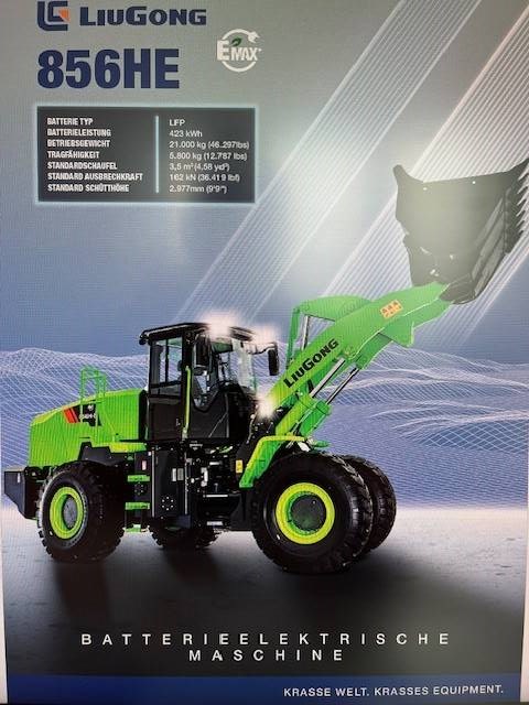 LiuGong 856 HE vollelektrisch, MIETE / RENTAL 4.0 cbm