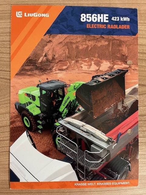 LiuGong 856 HE vollelektrisch, MIETE / RENTAL 4.0 cbm