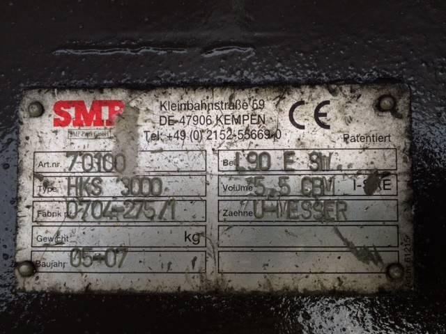 SMP (0201) 5.5 cbm Hochkippschaufel / bucket