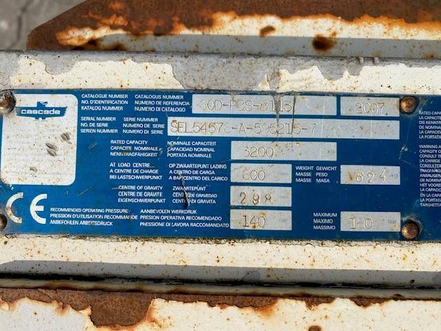 Cascade (2666) Cascade Staplerklammer / forks