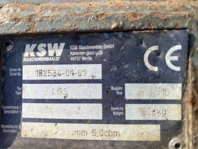 [Other] (2663) 5.0 cbm gebr. Schaufel / bucket