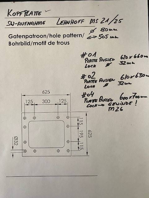 Other (5640) gebr. Anbauplatte