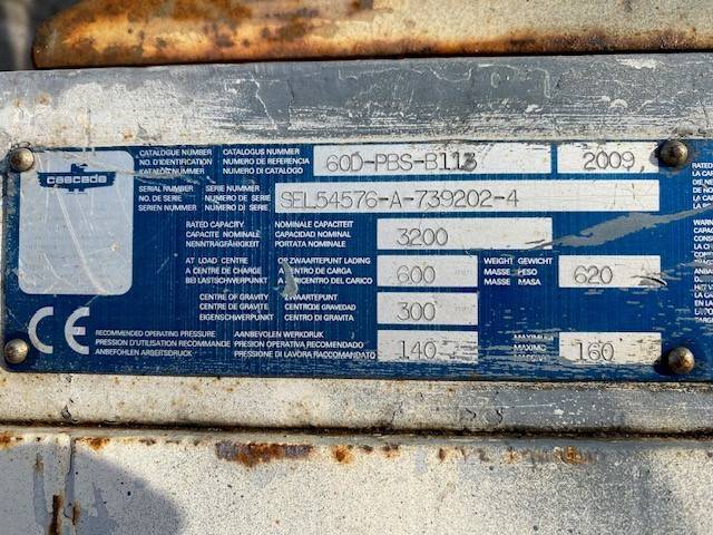 Cascade (2667) Staplerklammer /forks