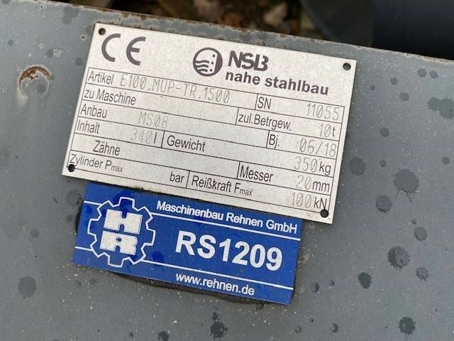 [Other]  (99001533) 1.50 m starrer Grabenlöffel / digging 