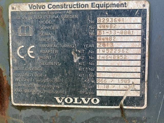 Other (5264) 1.35 m TL / bucket