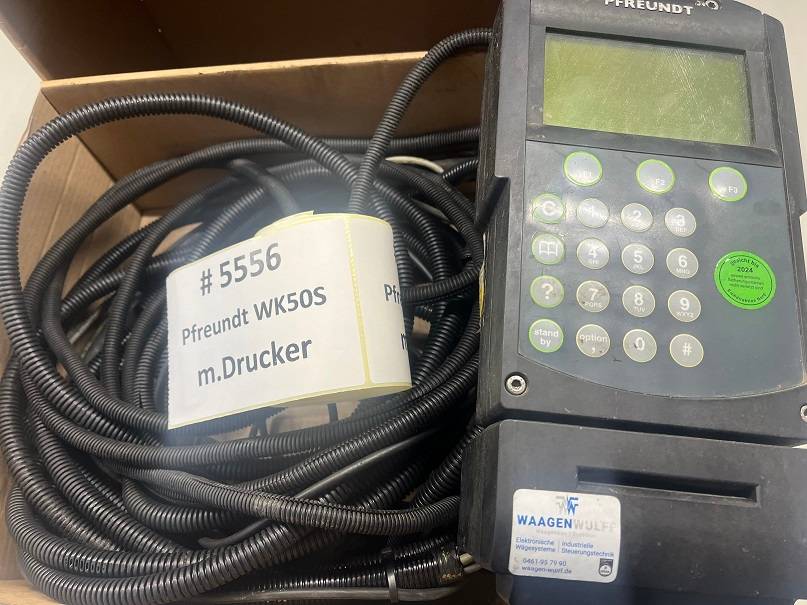 Pfreundt (5556) gebr. Pfreundt WK 50 S mit Drucker