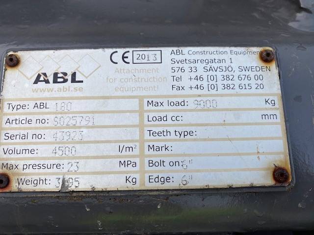 ABL (2186) 4.5 cbm Hochkippschaufel / bucket