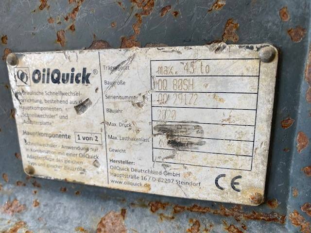 OilQuick (5757)  gebr. SW OilQuick OQ 80