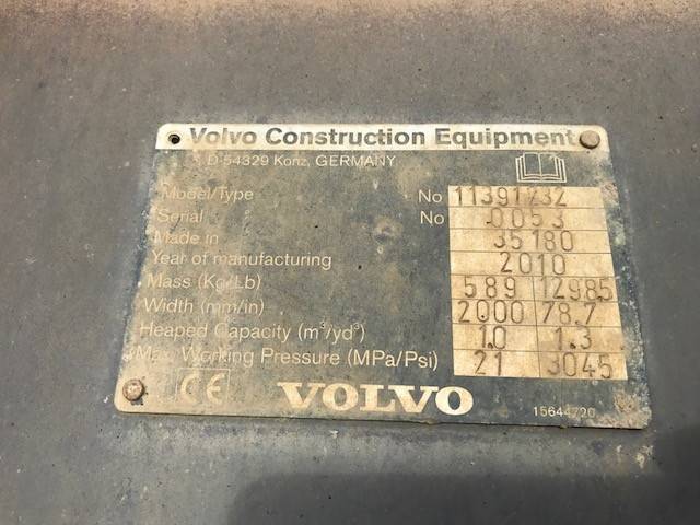 Volvo (0839) gebr. Volvo 4in1 Klappschaufel / bucket