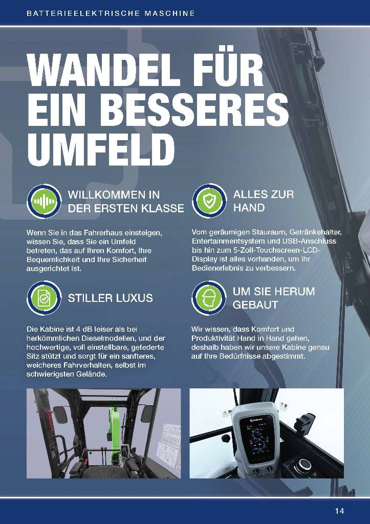 LiuGong 9027 FE vollelektrisch, 2.680 kg