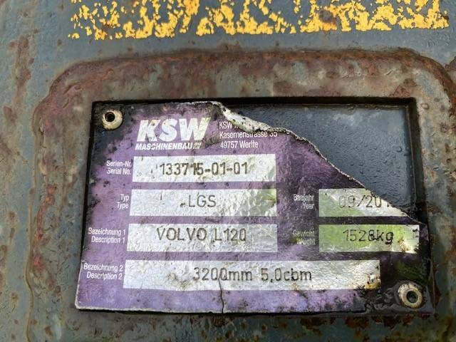 KSW (2189)  5 cbm KSW Leichtgutschaufe / bucket