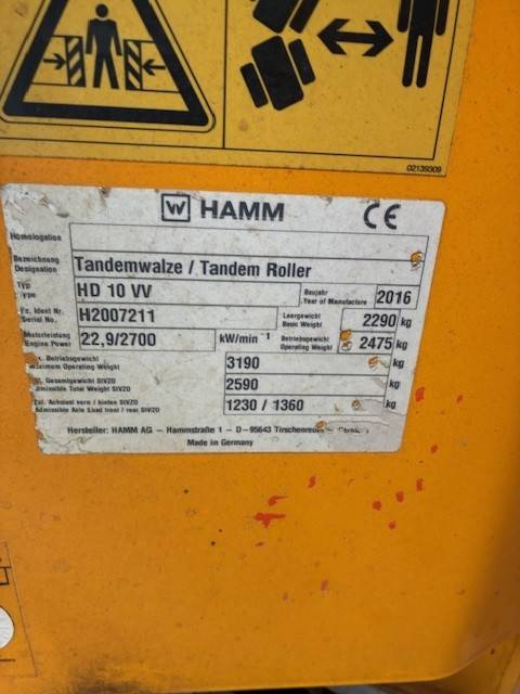 Hamm HD 10 VV (12002201)